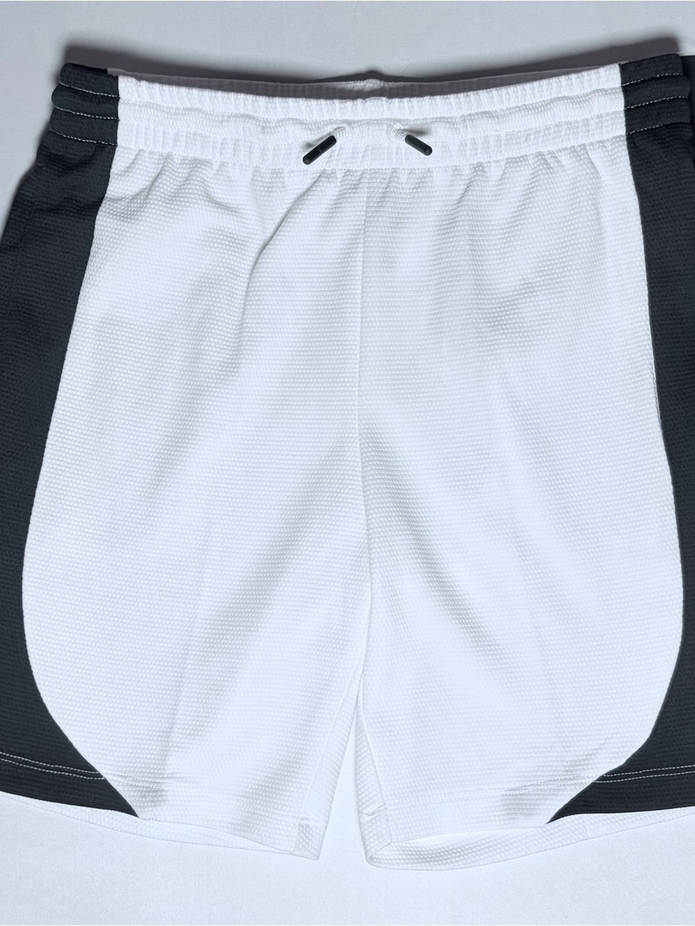 Jordan Jumpman Life Sport Mesh Basketball Shorts Girls Medium White Black NWT